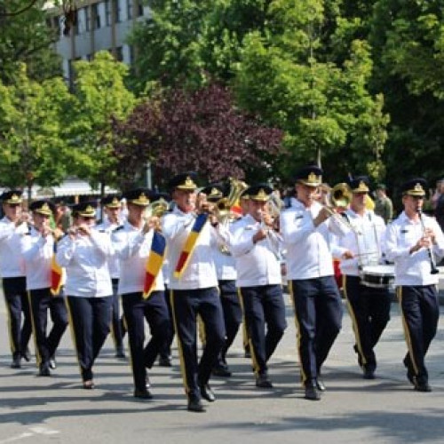 Ceremonial dedicat Zilei Imnului Național al României la Miercurea-Ciuc