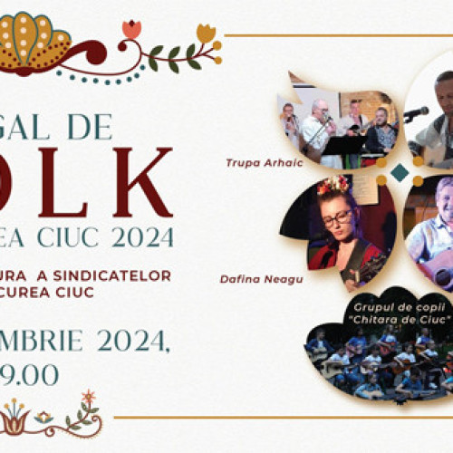 Regal de Folk la Casa de Cultura a Sindicatelor din Miercurea-Ciuc