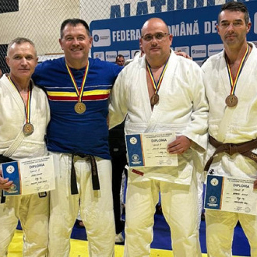 Judo Masters Miercurea-Ciuc, succes remarcabil la Campionatul Național de Judo pentru Veterani