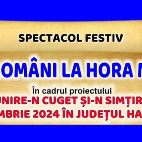 Spectacole festive de Ziua Națională a României în județul Harghita