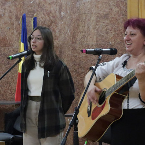 Spectacol de muzică folk cu ocazia Dragobetelui la Biblioteca din Miercurea-Ciuc