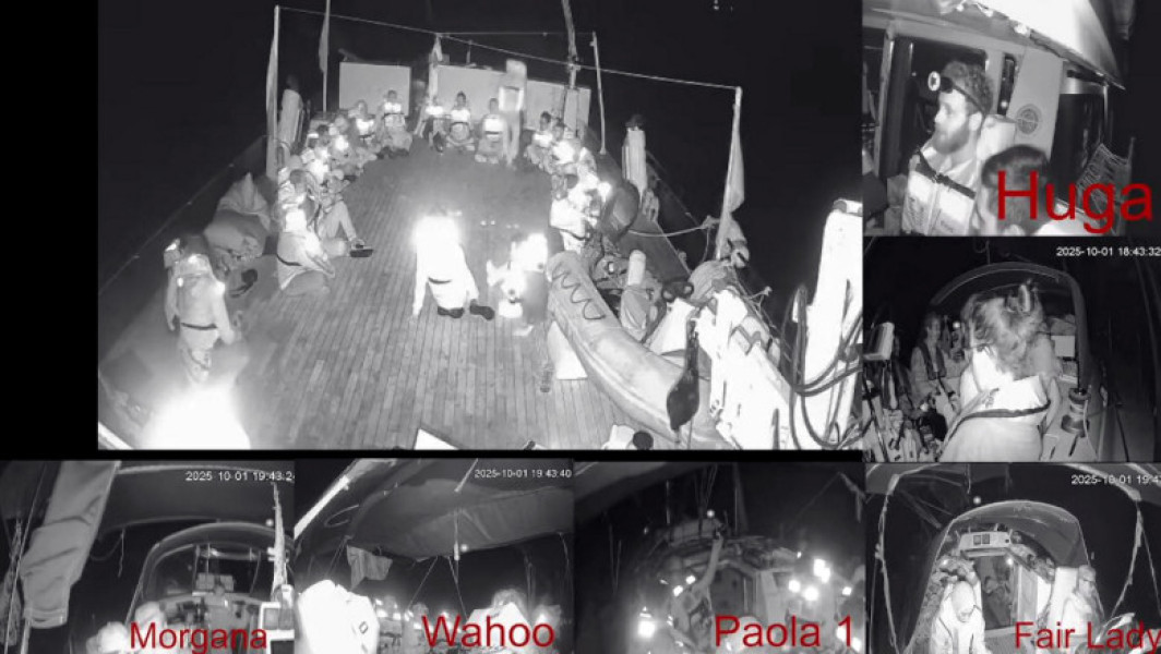 Forțele israeliene au interceptat o flotilă pro-palestiniană în drum spre Gaza
