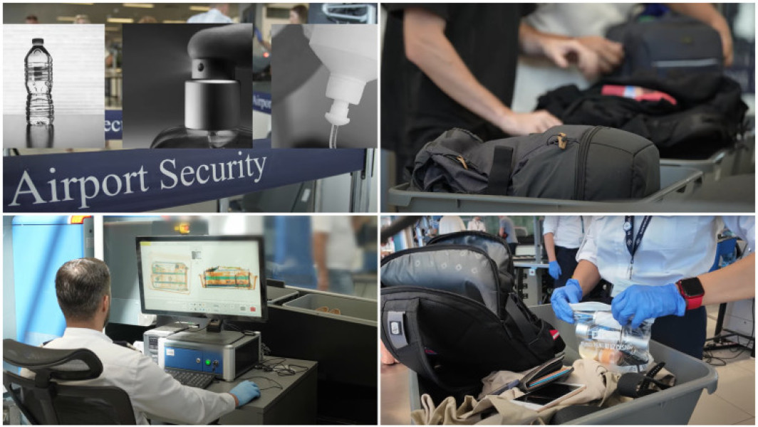 Pasagerii de pe Aeroportul Otopeni vor putea lua la bord doi litri de lichide