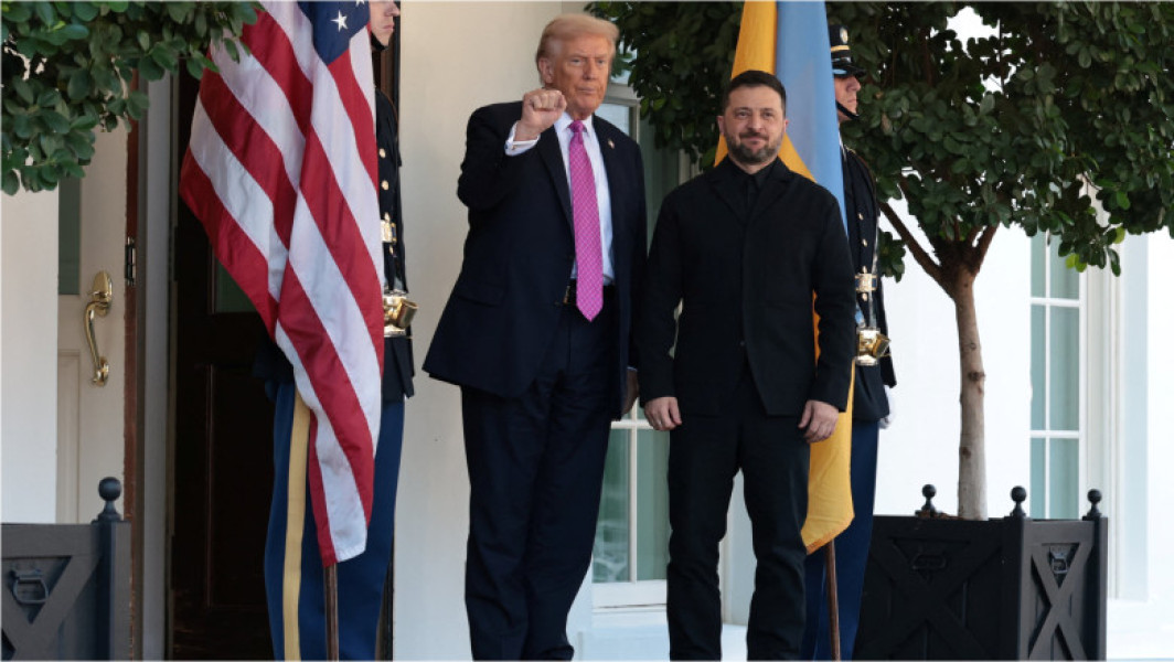 Donald Trump laudă ținuta lui Volodimir Zelenski la Casa Albă