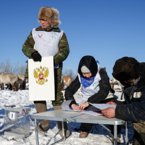 Putin organizează 'vot anticipat' cu elicoptere în zone izolate, când vrea să fie 'reales' cu o mare participare